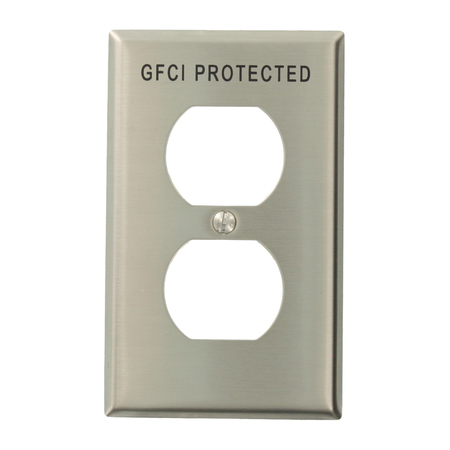 LEVITON Wallplates GFCI Protected 84003-G40